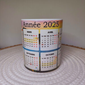 Mug Calendrier 2025