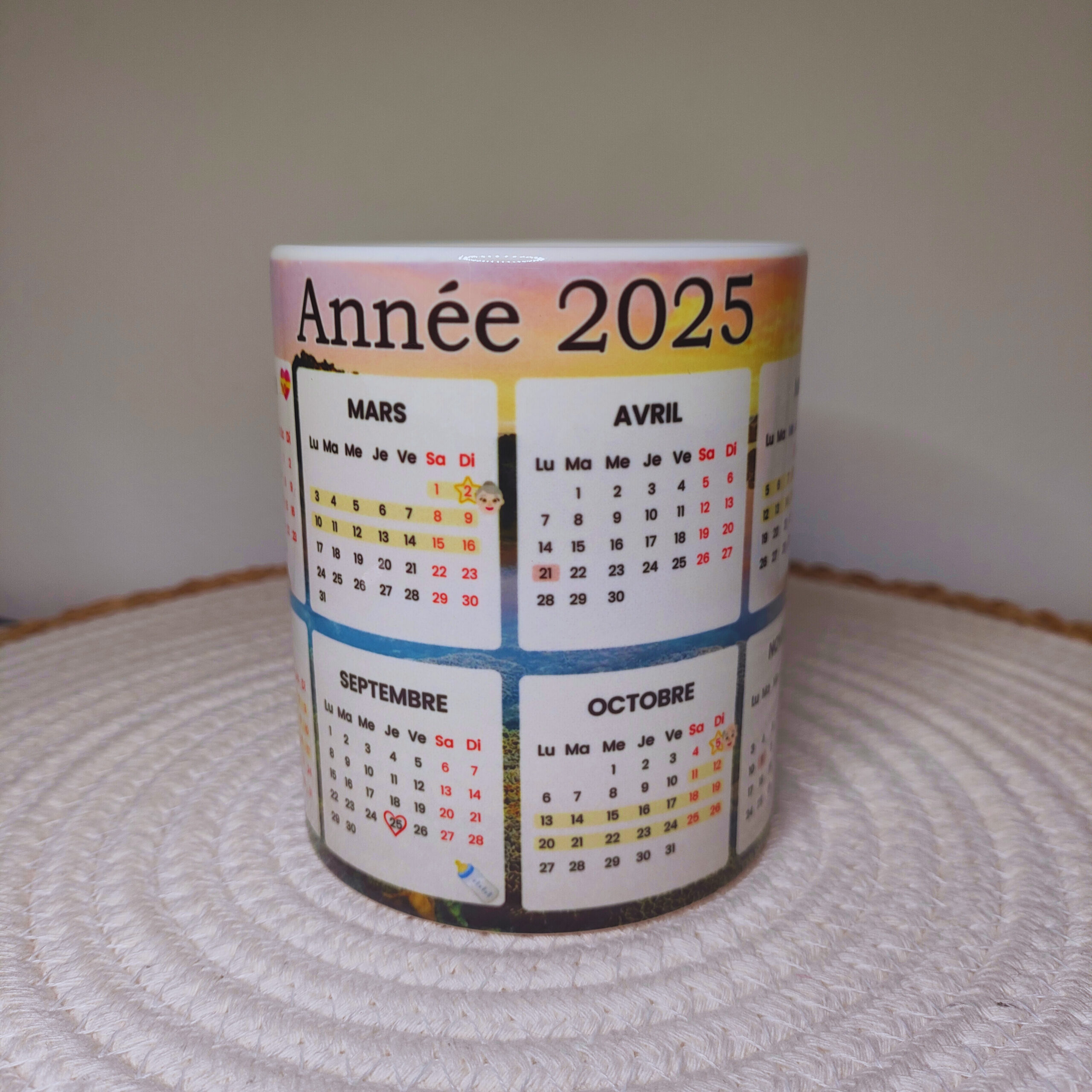Mug Calendrier 2025